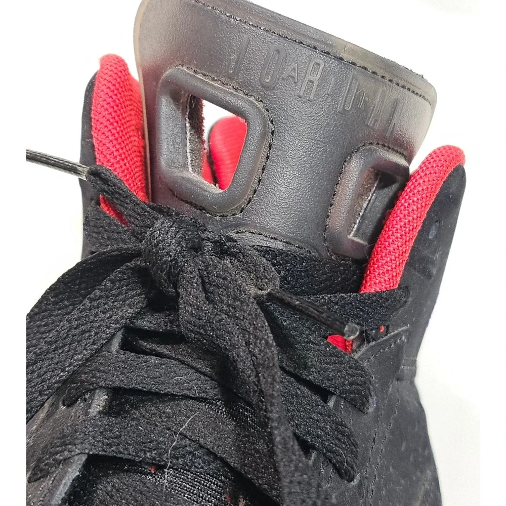 Air Jordan 6 Retro Black Red Purple‎ Basketball Shoes Men's 7.5 US DZ4475 006